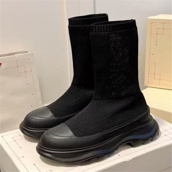 fashion designer sock boots casual sneakers trainers luxury graffiti elasticity knit ankle boot winter womens shoes platform booties, Black
fashion designer sock boots casual sneakers trainers luxury graffiti elasticity knit ankle boot winter womens shoes platform booties, Black