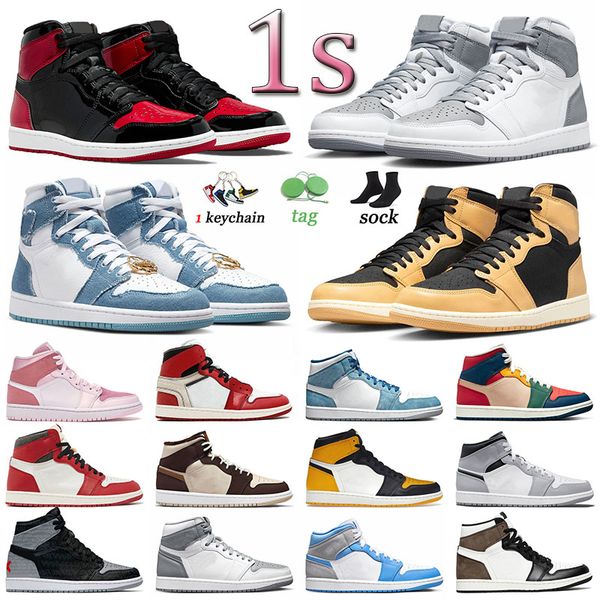 jumpman 1 designer shoes 1s basketball sneakers offs white j1 multi color yellow toe denim high og heirloom men women trainers french blue, Black
jumpman 1 designer shoes 1s basketball sneakers offs white j1 multi color yellow toe denim high og heirloom men women trainers french blue, Black