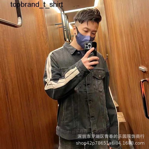 new men's jackets angelss designer jacket autumn new palmss fashion brand streetwear collar denim coat, Black;brown
new men's jackets angelss designer jacket autumn new palmss fashion brand streetwear collar denim coat, Black;brown