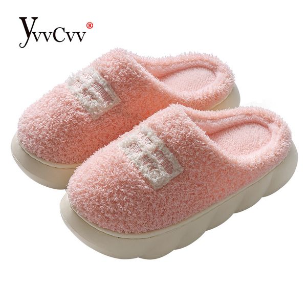 slippers yvvcvv platform fuzzy slippers cloud slippers women winter warm plush slides indoor outdoor cotton shoes cozy house shoes 220926, Black
slippers yvvcvv platform fuzzy slippers cloud slippers women winter warm plush slides indoor outdoor cotton shoes cozy house shoes 220926, Black