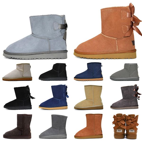 designer boot luxury womens snow mini ankle short leather winter platform boots chestnut grey black bow tie women girls students booties sti
designer boot luxury womens snow mini ankle short leather winter platform boots chestnut grey black bow tie women girls students booties sti