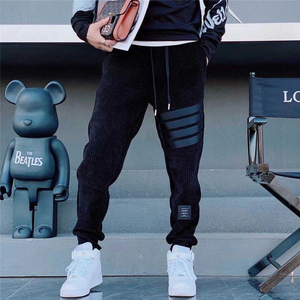 biker shorts fashion brand tb sweatpants tracksuit bottoms loose casual cotton pants men striped corduroy thick winter sports trousers, White;black
biker shorts fashion brand tb sweatpants tracksuit bottoms loose casual cotton pants men striped corduroy thick winter sports trousers, White;black