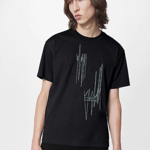 summer spring france paris embroidery frequency letters tee designers luxury fashion high street men women short sleeve cotton casual, White;black
summer spring france paris embroidery frequency letters tee designers luxury fashion high street men women short sleeve cotton casual, White;black