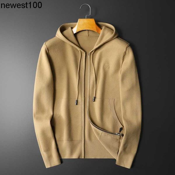 men dsigner new burbersy autumn new men's knitwear sweater cardigan hooded coat fashion brand loose, White;black
men dsigner new burbersy autumn new men's knitwear sweater cardigan hooded coat fashion brand loose, White;black