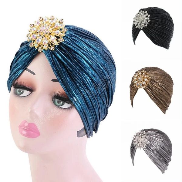 premium glitter rhinestone pleated beanies hat elegant muslim womens party cap headwear fashion african ladies bandanas headgear, Blue;gray
premium glitter rhinestone pleated beanies hat elegant muslim womens party cap headwear fashion african ladies bandanas headgear, Blue;gray