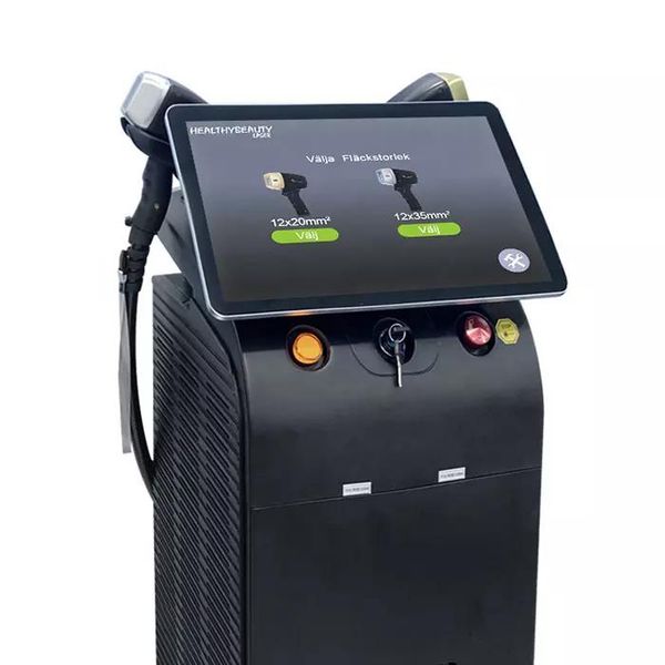 ice titanium professional 808nm diodo laser remover three wavelength 2 handles diode laser multifunctional wavelength diode laser machine, Black
ice titanium professional 808nm diodo laser remover three wavelength 2 handles diode laser multifunctional wavelength diode laser machine, Black