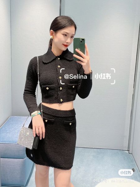 miu women's two piece sets2022 new autumn winter brand two-piece fashion knitting jacket short skirt womens autumn suit designer spring, White
miu women's two piece sets2022 new autumn winter brand two-piece fashion knitting jacket short skirt womens autumn suit designer spring, White