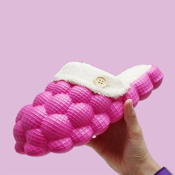 slippers winter bubble slides women men removable washable fur slippers fleece house shoes home nonslip warm cotton flip flops 220926, Black
slippers winter bubble slides women men removable washable fur slippers fleece house shoes home nonslip warm cotton flip flops 220926, Black