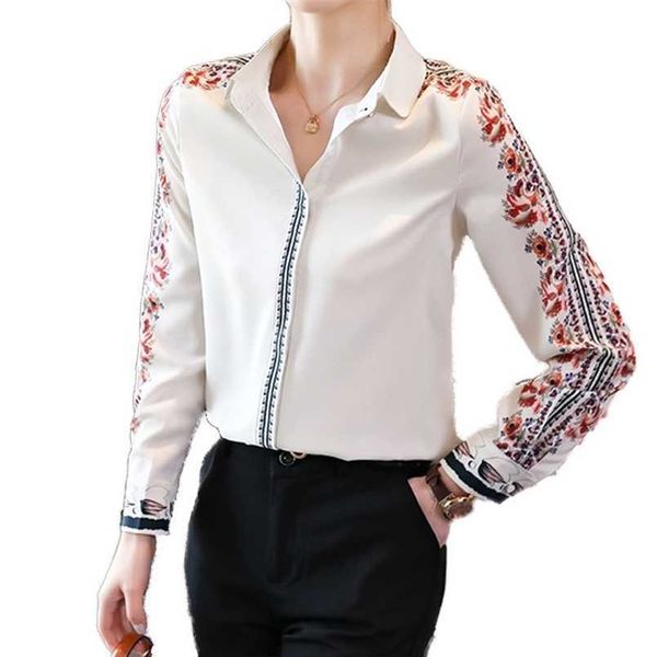 women's blouses shirts fashion france style women's silk blouses floral shirts spring summer blouse long sleeve blusas mujer 2209, White
women's blouses shirts fashion france style women's silk blouses floral shirts spring summer blouse long sleeve blusas mujer 2209, White