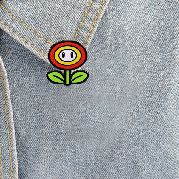 game flower enamel pin women's brooch lapel pins for backpacks anime briefcase badges jewelry accessories, Blue
game flower enamel pin women's brooch lapel pins for backpacks anime briefcase badges jewelry accessories, Blue