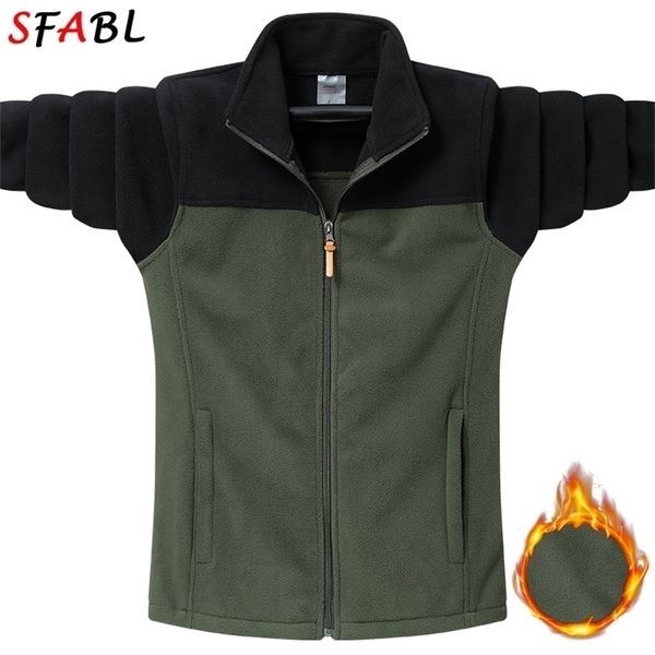 men's jackets sfabl 8xl 9xl fashion patchwork fleece spring sports parkas coat windbreak outwear male warm women 220924, Black;brown
men's jackets sfabl 8xl 9xl fashion patchwork fleece spring sports parkas coat windbreak outwear male warm women 220924, Black;brown