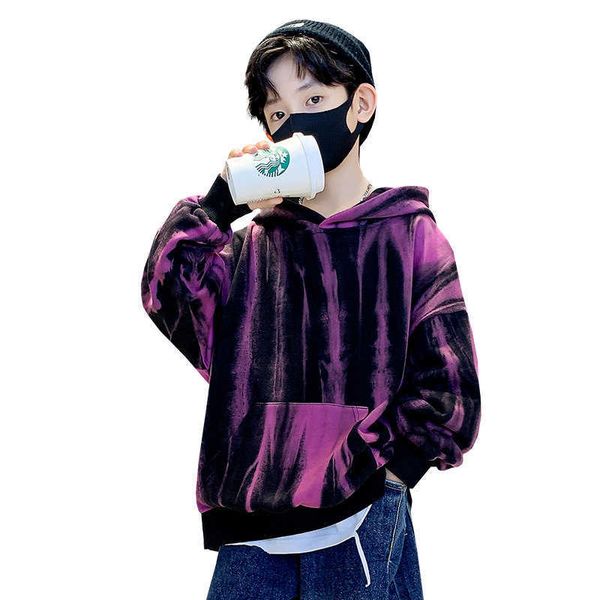 pullover cool boys cotton tie dye hoodie long sleeve coat fashionable casual spring autumn big boy children s long sleeved clothes 220924, Blue
pullover cool boys cotton tie dye hoodie long sleeve coat fashionable casual spring autumn big boy children s long sleeved clothes 220924, Blue