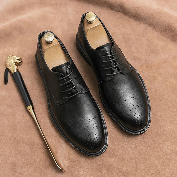 fashion leather shoes classic trend latest style designer black comfortable non slip soft sole perforated lightweight breathable lace up dec, Red;white
fashion leather shoes classic trend latest style designer black comfortable non slip soft sole perforated lightweight breathable lace up dec, Red;white