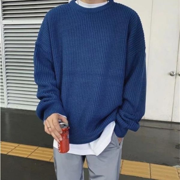men's sweaters korean fashion sweaters men autumn solid color wool sweaters slim fit men street wear mens clothes knitted sweater 22092, White;black
men's sweaters korean fashion sweaters men autumn solid color wool sweaters slim fit men street wear mens clothes knitted sweater 22092, White;black