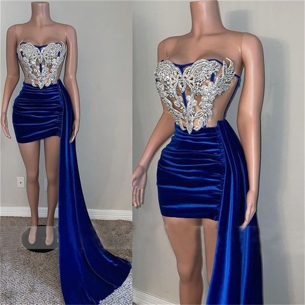 party dresses prom dresses for women party royal blue strapless short mermaid beaded mini cocktail robe de soiree 220923, White;black
party dresses prom dresses for women party royal blue strapless short mermaid beaded mini cocktail robe de soiree 220923, White;black