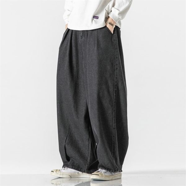 men's jeans denim harem pants mens joggers sweatpants japanese streetwear man trousers casual baggy men fashion 5xl 220922, Blue
men's jeans denim harem pants mens joggers sweatpants japanese streetwear man trousers casual baggy men fashion 5xl 220922, Blue