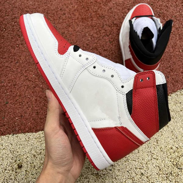 1 high og heritage men basketball shoes 1s white university red-black womens outdoor sneakers sports 555088-161 with shoebox
1 high og heritage men basketball shoes 1s white university red-black womens outdoor sneakers sports 555088-161 with shoebox