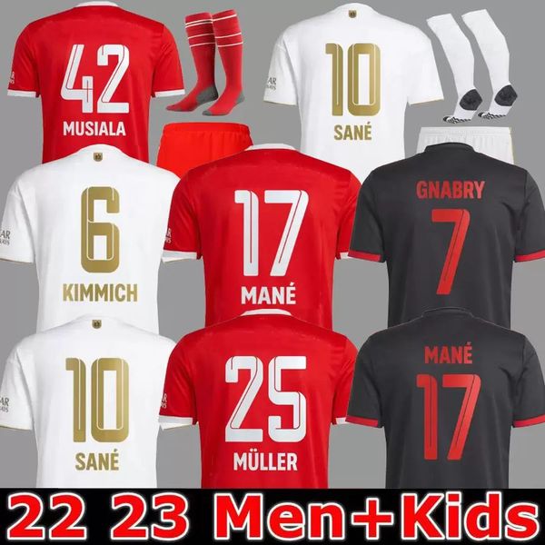 lewandowski soccer jerseys 22 23 gravenberch sane bayern munich de ligt muller davies kimmich football shirts men kids kit coman 2022 2023 u, Black;yellow
lewandowski soccer jerseys 22 23 gravenberch sane bayern munich de ligt muller davies kimmich football shirts men kids kit coman 2022 2023 u, Black;yellow