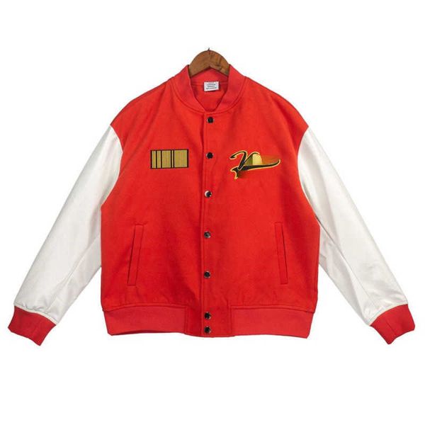 23ss mens jacket vetemen letter embroidered baseball jackets designer sportswear man hip hop cardigan coat women suit, Black;brown
23ss mens jacket vetemen letter embroidered baseball jackets designer sportswear man hip hop cardigan coat women suit, Black;brown