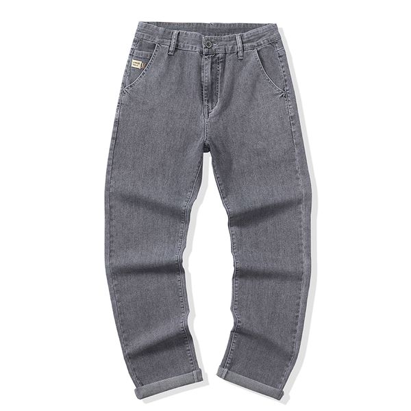 men's jeans fashion streetwear casual loose classic business all match straight denim trousers male brand thin plus size pants 220923, Blue
men's jeans fashion streetwear casual loose classic business all match straight denim trousers male brand thin plus size pants 220923, Blue
