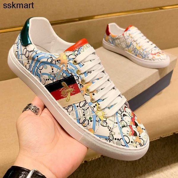 dress shoes designer luxury men women little bee white board shoes leather fashion brand sneakers, Black
dress shoes designer luxury men women little bee white board shoes leather fashion brand sneakers, Black