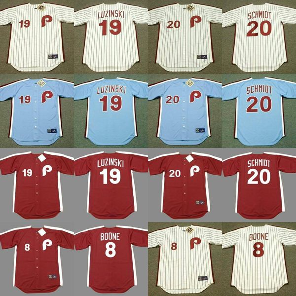college baseball wears philadelphia 4 dykstra 20 mike schmidt 19 greg luzinski 8 bob boone 6 ryan howard 9 manny trillo 10 larry bowa daulto, Black
college baseball wears philadelphia 4 dykstra 20 mike schmidt 19 greg luzinski 8 bob boone 6 ryan howard 9 manny trillo 10 larry bowa daulto, Black