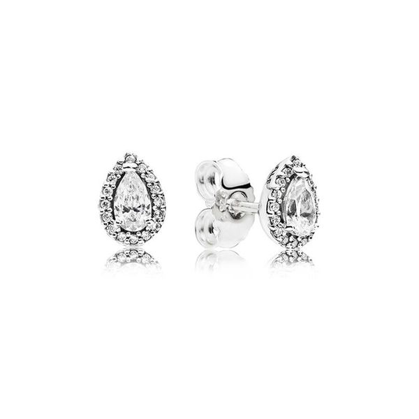 sparkling teardrop halo stud earrings 925 sterling silver for pandora tear drop luxury designer jewelry women stud earring with or243t, Golden;silver
sparkling teardrop halo stud earrings 925 sterling silver for pandora tear drop luxury designer jewelry women stud earring with or243t, Golden;silver