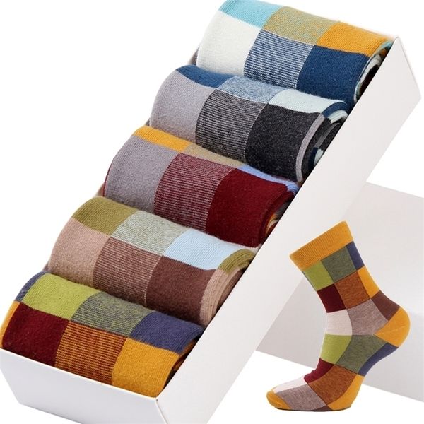men's socks 5 pairslot combed cotton compression fashion colorful square happy dress men size 39-45 220924, Black
men's socks 5 pairslot combed cotton compression fashion colorful square happy dress men size 39-45 220924, Black