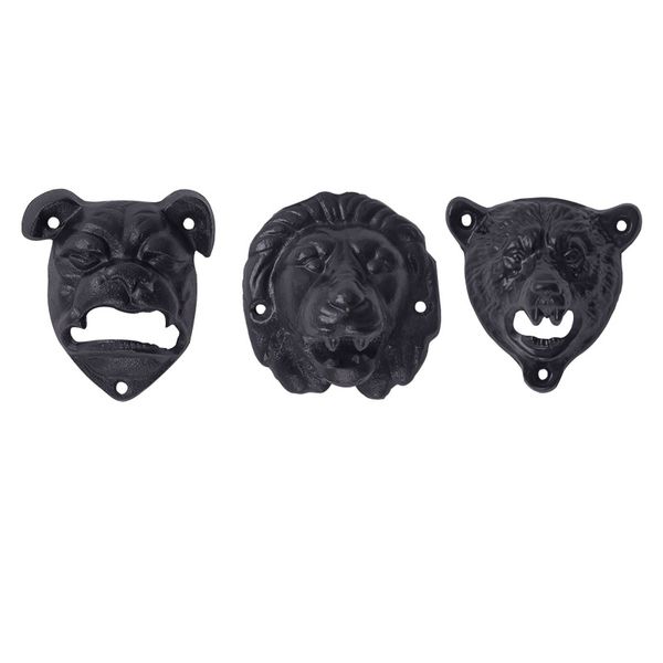 wall mounted beer bottle opener vintage funny dog grizzly bear lion head shaped cast iron metal kitchen bar barware tools
wall mounted beer bottle opener vintage funny dog grizzly bear lion head shaped cast iron metal kitchen bar barware tools