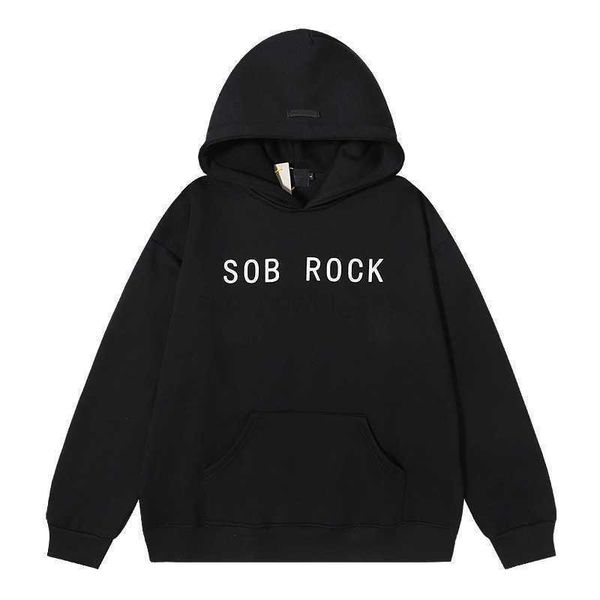 mens hoodies designer sweatshirts essential double line season 8 2022 co branded jenny hooded plush men womens sweatwear, Black
mens hoodies designer sweatshirts essential double line season 8 2022 co branded jenny hooded plush men womens sweatwear, Black