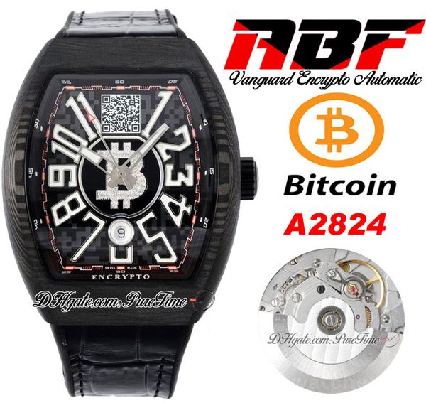 vanguard watch abf encrypto v45 a2824 automatic mens watch carbon fibers case black dial with bitcoins wallet address leather strap super ed, Slivery;golden
vanguard watch abf encrypto v45 a2824 automatic mens watch carbon fibers case black dial with bitcoins wallet address leather strap super ed, Slivery;golden