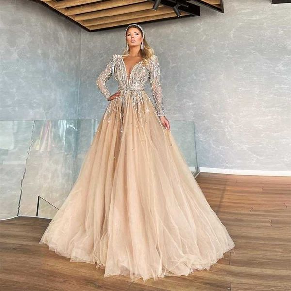 party dresses champagne elegant evening dresses luxury long sleeves vneck sequins sparkly women formal party prom gowns plus size custom 220, White;black
party dresses champagne elegant evening dresses luxury long sleeves vneck sequins sparkly women formal party prom gowns plus size custom 220, White;black