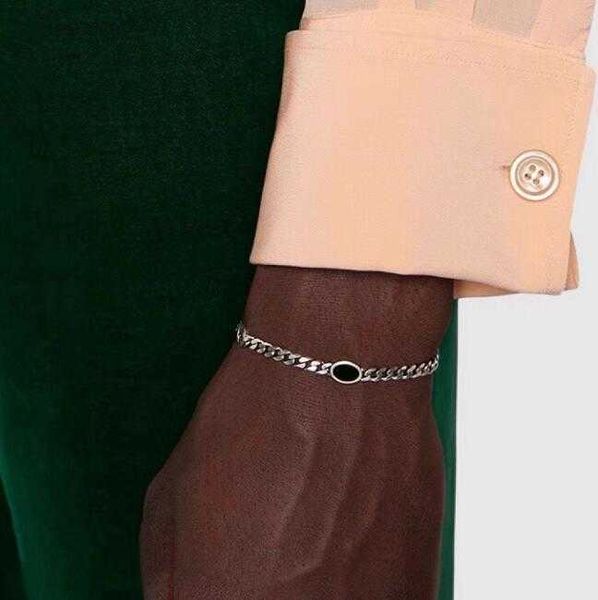 stainless steel designer punk bracelet cuff bangle men women double letter hand jewelry silver charms cuban link chain link a, Golden;silver
stainless steel designer punk bracelet cuff bangle men women double letter hand jewelry silver charms cuban link chain link a, Golden;silver