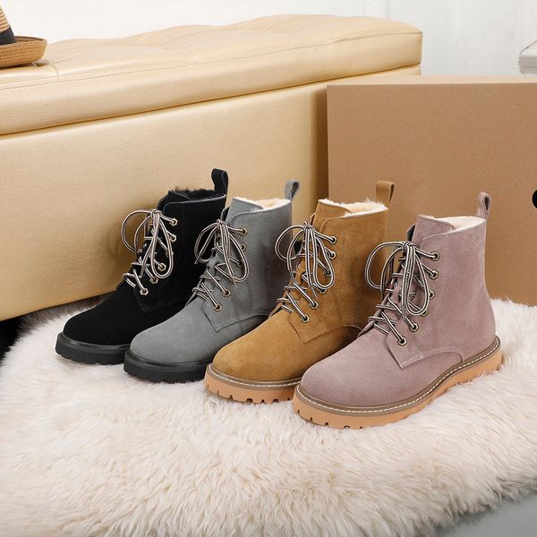 designer women's boots brand black ankle boot winter fashion cold warm women's shoes non-slip khaki flat booties tn with box
designer women's boots brand black ankle boot winter fashion cold warm women's shoes non-slip khaki flat booties tn with box