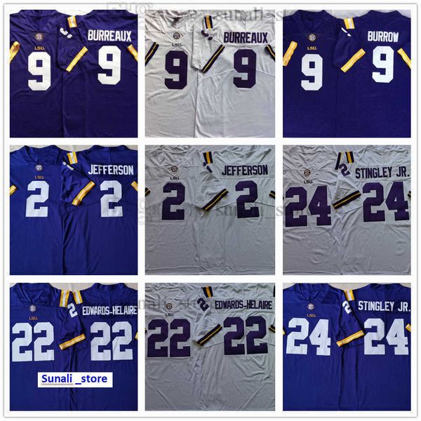 lsu tigers man college 9 joe burrow burreaux jerseys 2 justin jefferson 22 clyde edwards-helaire 24 derek stingley jr. football stitched, Black
lsu tigers man college 9 joe burrow burreaux jerseys 2 justin jefferson 22 clyde edwards-helaire 24 derek stingley jr. football stitched, Black