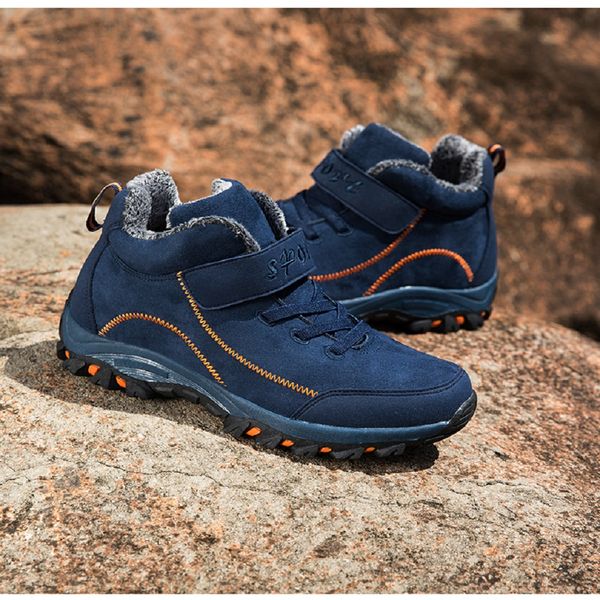 size 46 winter men shoe boots fur warm snow women non-slip boots men work shoes sneakers high rubber ankle boot, Black
size 46 winter men shoe boots fur warm snow women non-slip boots men work shoes sneakers high rubber ankle boot, Black
