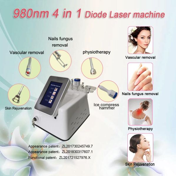 other beauty equipment 4 in 1 onychomycosis/ice hammer vascular veins spider removal for diode laser 980nm laser machine suan
other beauty equipment 4 in 1 onychomycosis/ice hammer vascular veins spider removal for diode laser 980nm laser machine suan