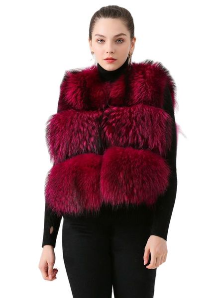 women s fur faux qiuchen pj8051 model fashion short vest women in winter 100 natural raccoon s real 220926, Black
women s fur faux qiuchen pj8051 model fashion short vest women in winter 100 natural raccoon s real 220926, Black