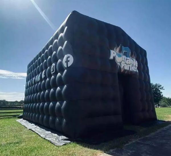 party activities giant custom portable black inflatable nightclub cube party bar tent lighting night club for disco wedding event
party activities giant custom portable black inflatable nightclub cube party bar tent lighting night club for disco wedding event