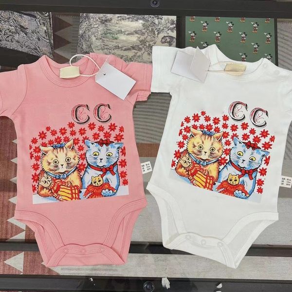 rompers baby girls one piece jumpsuits cotton clothes boy bodysuits newborn short sleeve printed bear luxury designer wear infant cute trian, White
rompers baby girls one piece jumpsuits cotton clothes boy bodysuits newborn short sleeve printed bear luxury designer wear infant cute trian, White