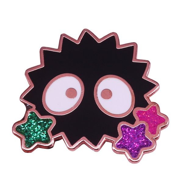 spirited away cute soot sprite brooch pins enamel metal badges lapel pin brooches jackets jeans fashion jewelry accessories, Blue
spirited away cute soot sprite brooch pins enamel metal badges lapel pin brooches jackets jeans fashion jewelry accessories, Blue