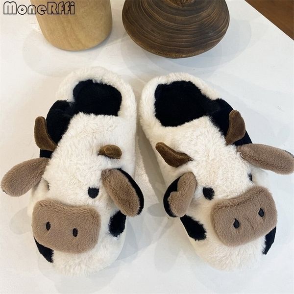 slippers cute cow slippers women shoes winter slippers indoor house shoes warm plush slipper couples home platform slides kawaii footwear 22, Black
slippers cute cow slippers women shoes winter slippers indoor house shoes warm plush slipper couples home platform slides kawaii footwear 22, Black