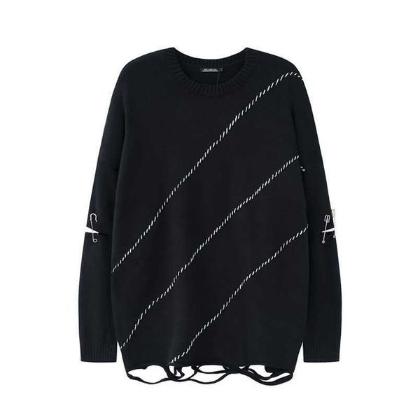 men's sweaters vb1381 fashion runway luxury european design party style clothing 220923, White;black
men's sweaters vb1381 fashion runway luxury european design party style clothing 220923, White;black
