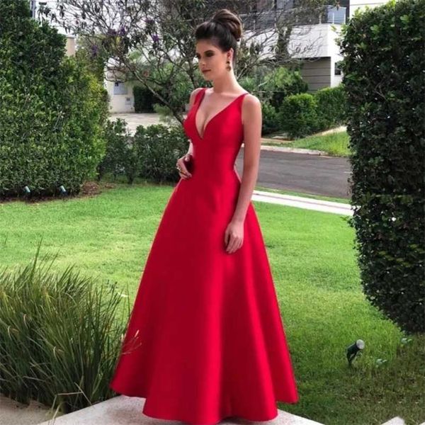 party dresses custom color long satin prom party evening dresses vestido de noiva sereia gown robe de soiree gown red vneck 220923, White;black
party dresses custom color long satin prom party evening dresses vestido de noiva sereia gown robe de soiree gown red vneck 220923, White;black