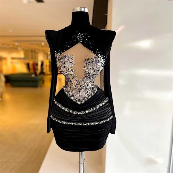 party dresses unique elegant prom dresses long sleeves high neck appliques crystals short mini length women party cocktail gowns custom made, White;black
party dresses unique elegant prom dresses long sleeves high neck appliques crystals short mini length women party cocktail gowns custom made, White;black