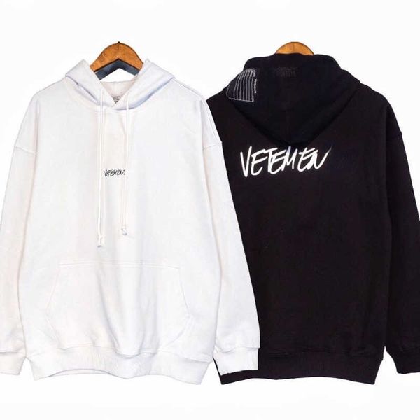 22ss designer hoodie mens sweatshirt vetemen letter print hoody man hooded sweater women tech fleece pullover coat, Black
22ss designer hoodie mens sweatshirt vetemen letter print hoody man hooded sweater women tech fleece pullover coat, Black