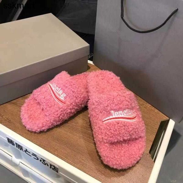 slippers designer balencaigass paris woolen women wear new autumn winter famous embroidered letter family slippers black lamb woolen shoes
slippers designer balencaigass paris woolen women wear new autumn winter famous embroidered letter family slippers black lamb woolen shoes