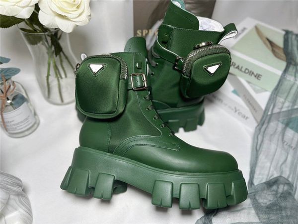 designer luxury monolith green leather zip pocket combat boots lace up nylon booties with original box, Black
designer luxury monolith green leather zip pocket combat boots lace up nylon booties with original box, Black