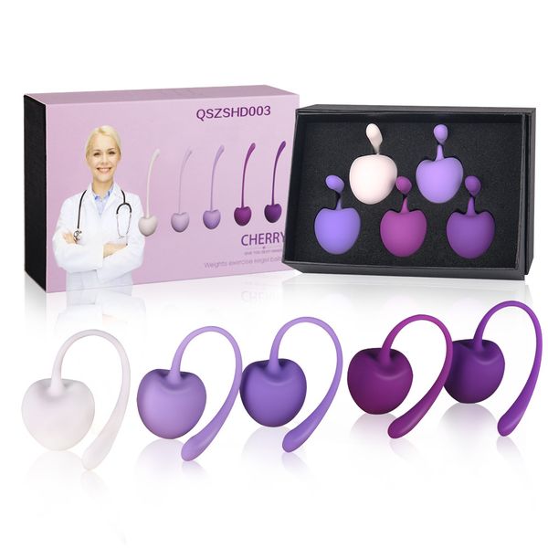 fabric kegel exercise vaginal balls for women safety geisha ball pelvic floor muscle tightening trainer massage shrink cherry toys, Black;white
fabric kegel exercise vaginal balls for women safety geisha ball pelvic floor muscle tightening trainer massage shrink cherry toys, Black;white