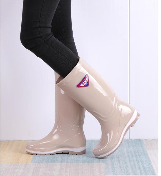 2022 new rainboots women's long rain boots lady anti-skid fashion waterproof middle tube kitchen labour rain shoes female, Black
2022 new rainboots women's long rain boots lady anti-skid fashion waterproof middle tube kitchen labour rain shoes female, Black